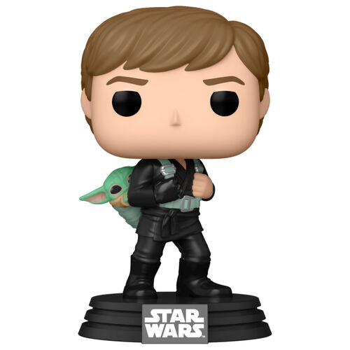 Funko POP! Movies Star Wars The Book of Boba Fett 2 Luke Skywalker & Grogu #583
