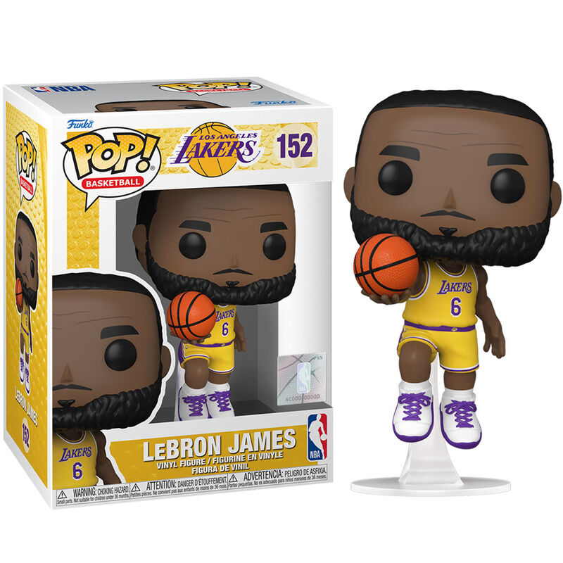 Figura Funko POP! NBA Lakers Lebron James n.° 152