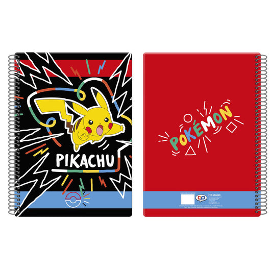 Cuaderno A4 de Pokémon Pikachu de CYP Brands