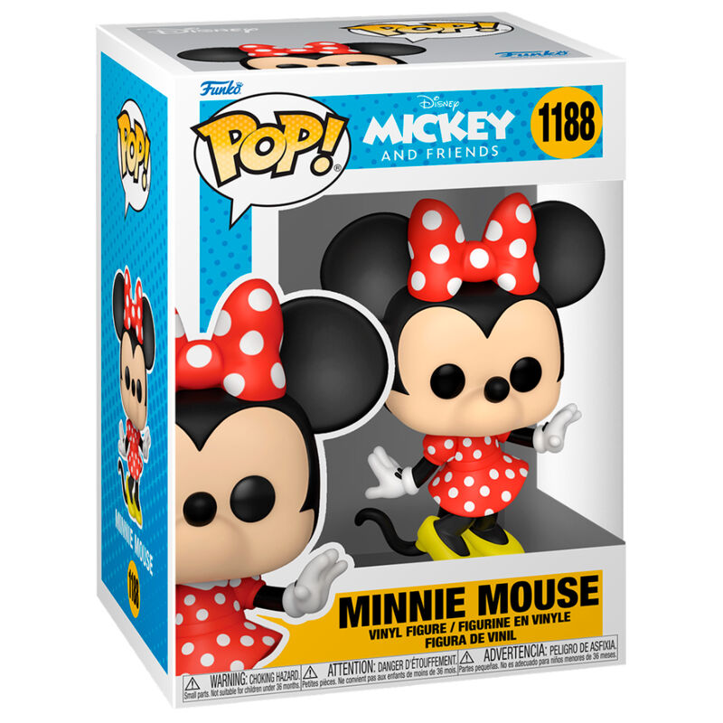 Funko Pop! Clásicos de Disney Minnie Mouse n.° 1188