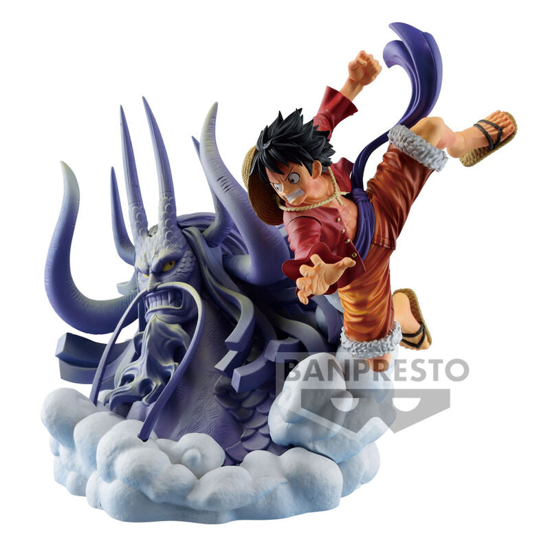 Figura Banpresto D Luffy Monkey The Brush Dioramatic One Piece 20cm