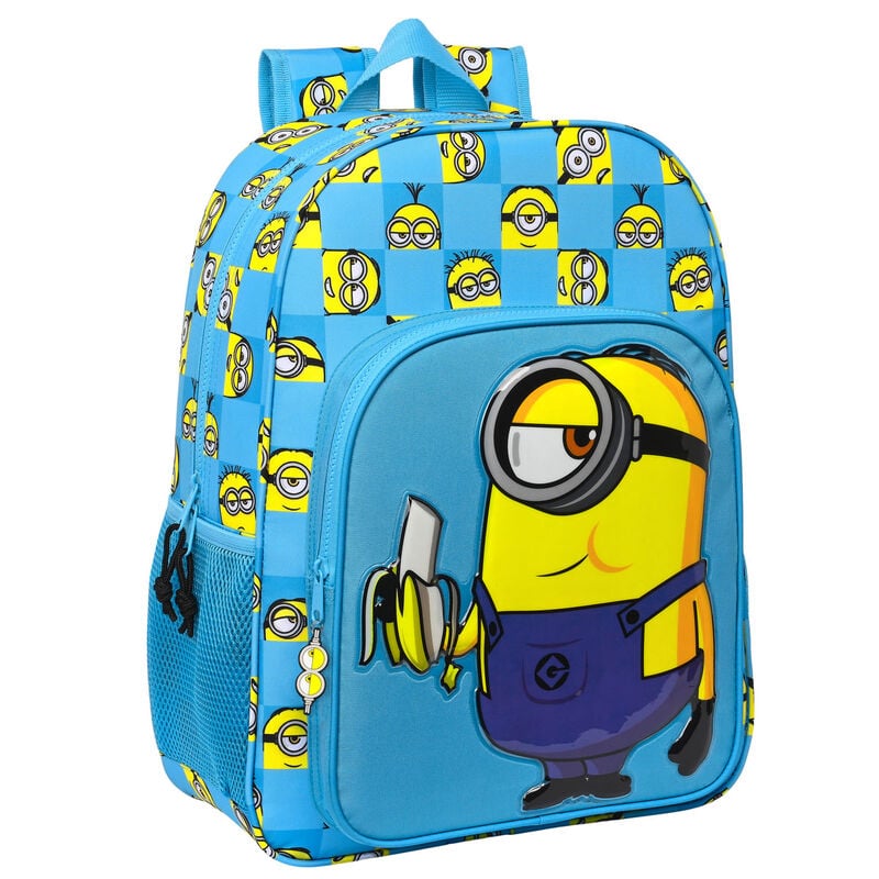 Safta Mochila Minionstatic Minions Adaptável 42cm