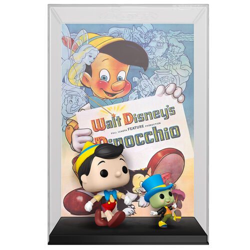 Póster de la película Funko Pop! Disney número 100 de Pinocho y Pepito Grillo #08