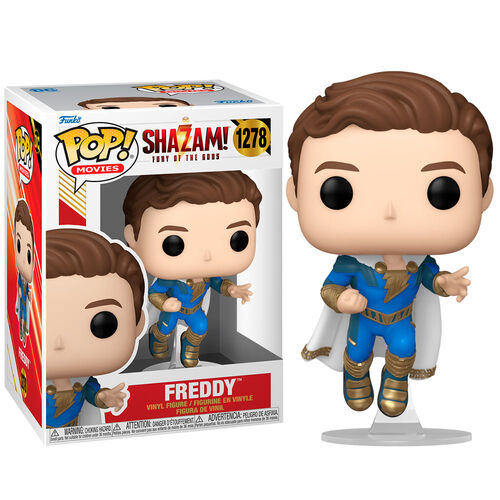 Funko POP! Películas de DC Comics: ¡Shazam! ¡Shazam! La Ira de los Dioses: Freddy #1278