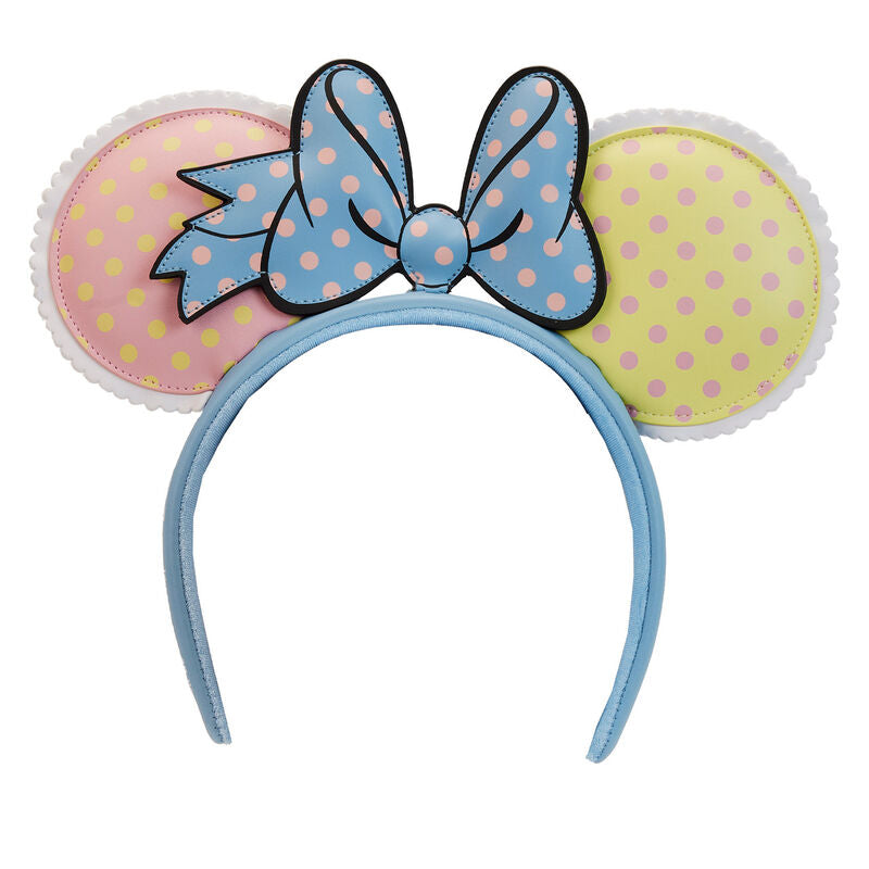 Loungefly Bandolete com Orelhas Pastel Polka Dot Minnie Mouse Disney