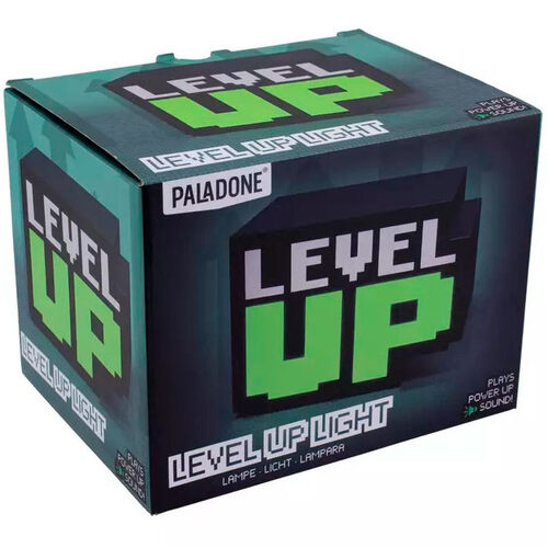 Lámpara Paladone Level Up con sonido