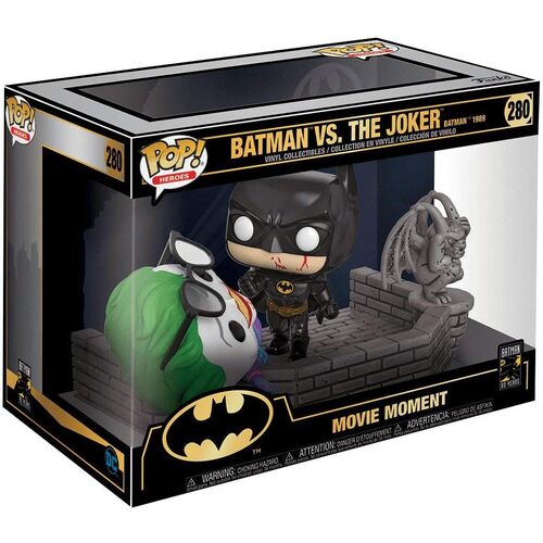 Funko Pop! DC Batman 80.º aniversario Batman y Joker 1989 n.° 280