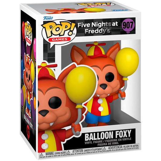 Figura de Foxy con globo de Five Nights at Freddy's #907