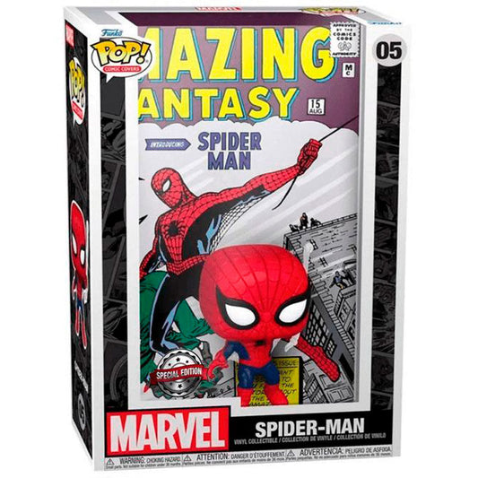 Portadas de cómic Funko Pop! de Marvel: El Sorprendente Hombre Araña, exclusiva n.° 05