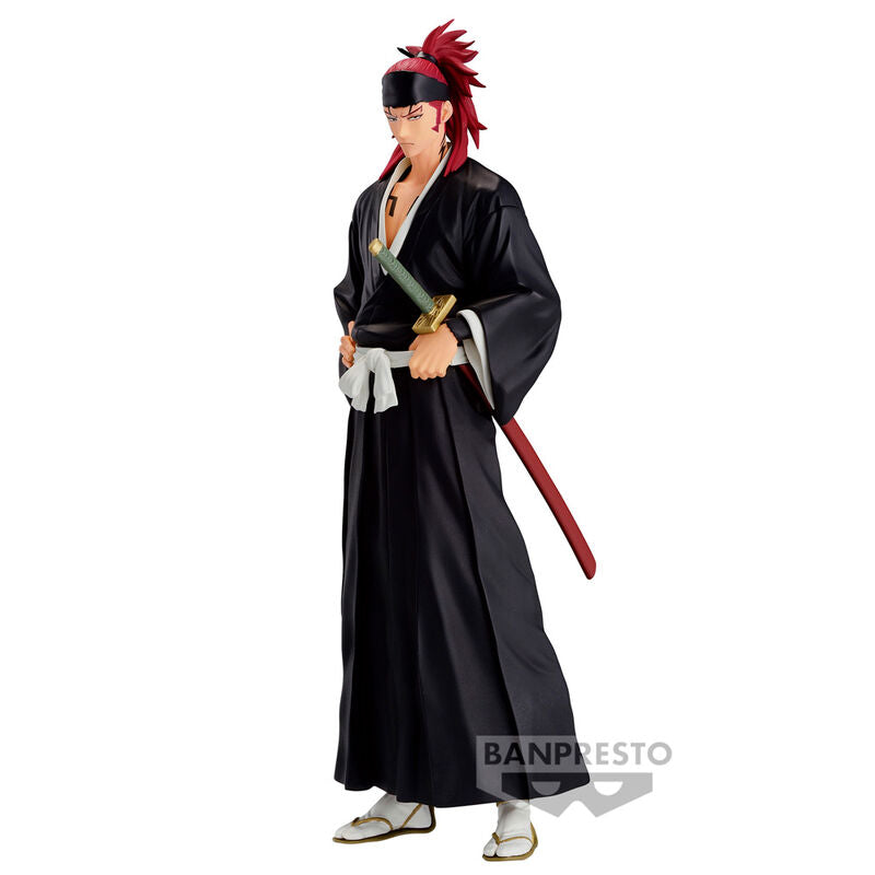 Figura Banpresto Renji Abarai Solid y Souls Bleach 17cm