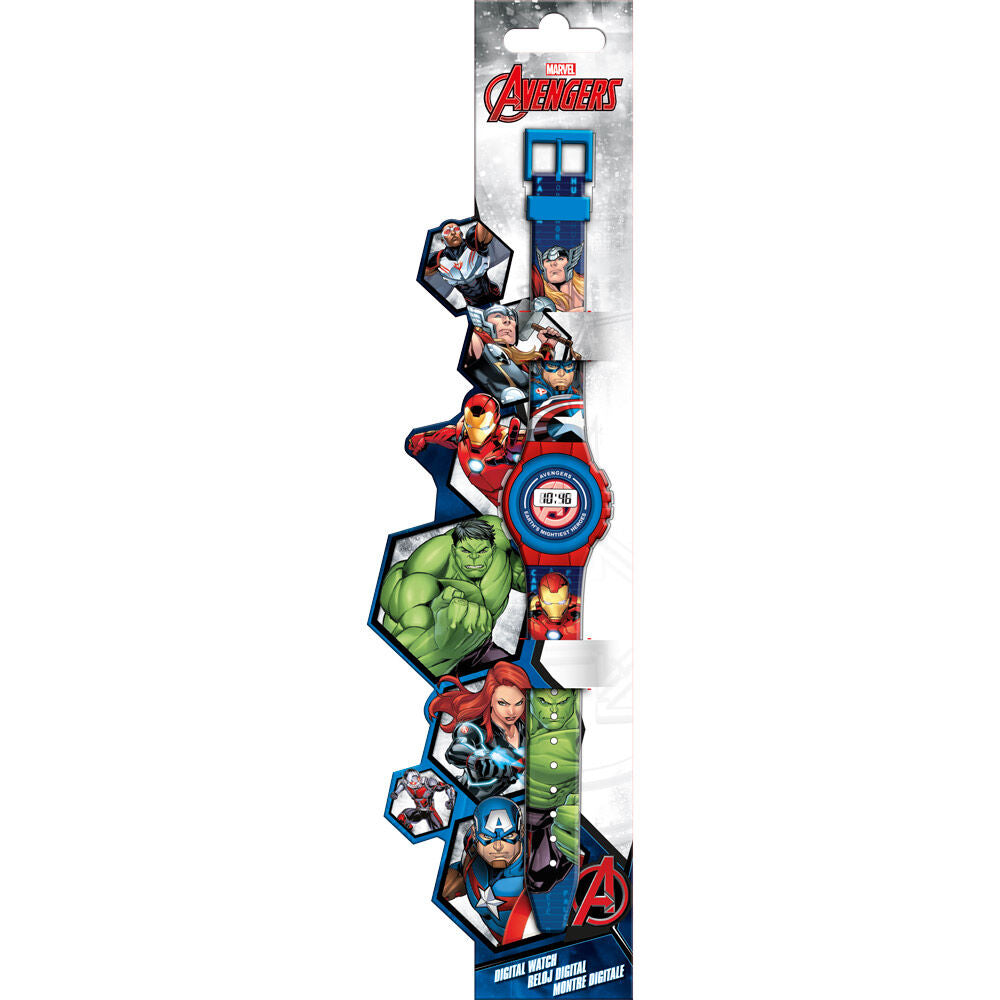 Kids Licensing Relógio digital Avengers Marvel