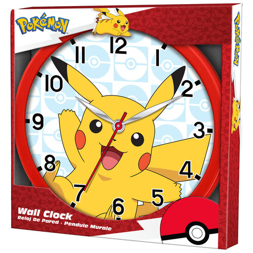 Reloj de pared de Pokémon con licencia para niños