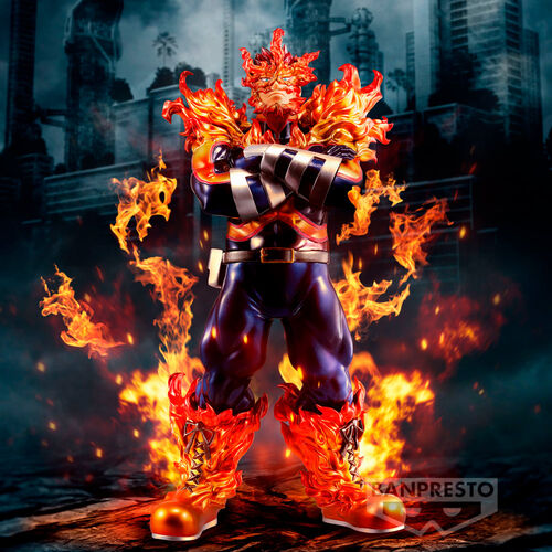 Figura Banpresto Endeavor Special Age of Heroes My Hero Academia de 19 cm