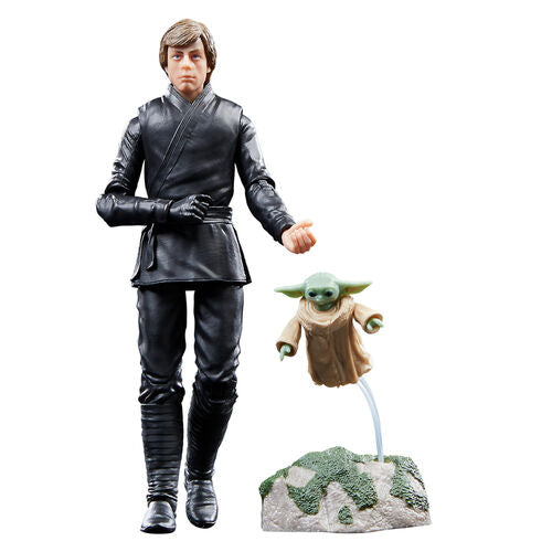 Figura de 15 cm de Luke Skywalker y Grogu de Star Wars El libro de Boba Fett