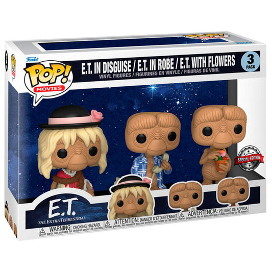 Funko POP! ET: El Extraterrestre (Pack de 3)