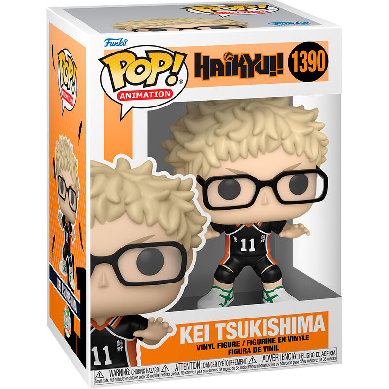 ¡Funko Pop! ¡Haikyu! Kei Tsukishima #1390