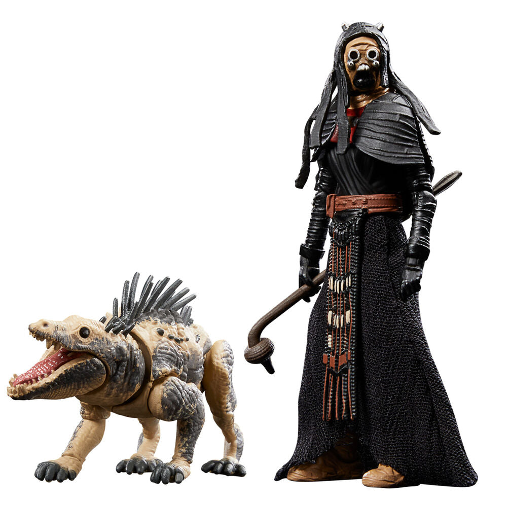 Hasbro Figura Star Wars The Book of Boba Fett Tusken Warrior & Massiff 9,5cm