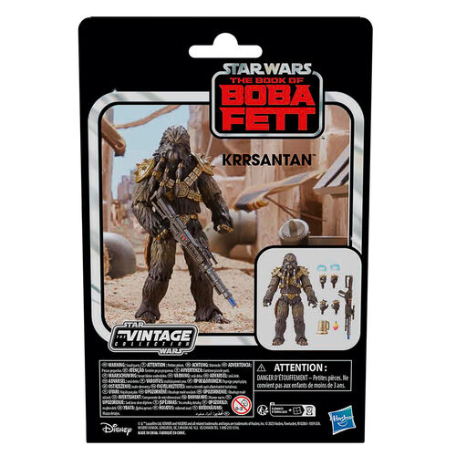 Figura Hasbro Star Wars El libro de Boba Fett Krrsantan 9,5 cm