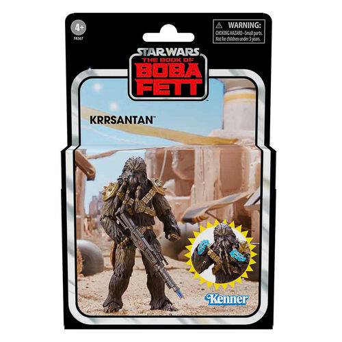 Figura Hasbro Star Wars El libro de Boba Fett Krrsantan 9,5 cm