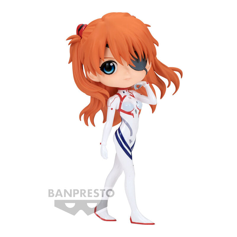 Banpresto Figure Asuka Shikinami Langley Plugsuit Style Ver. B Evangelion 3.0 Q posket 14cm
