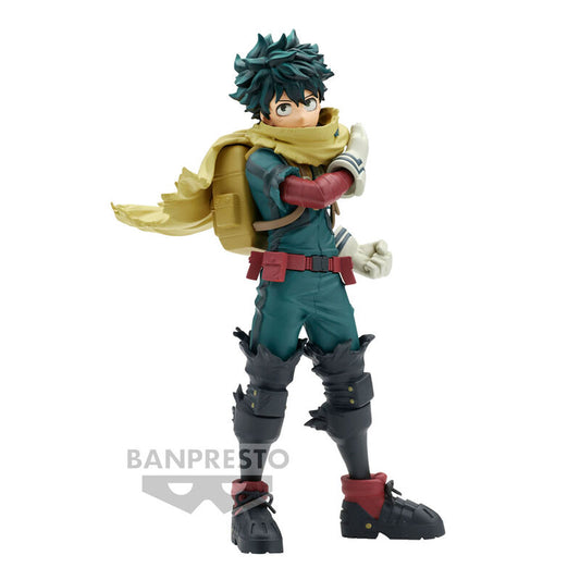 Figura de Banpresto Izuku Midoriya Age of Heroes My Hero Academia de 16 cm