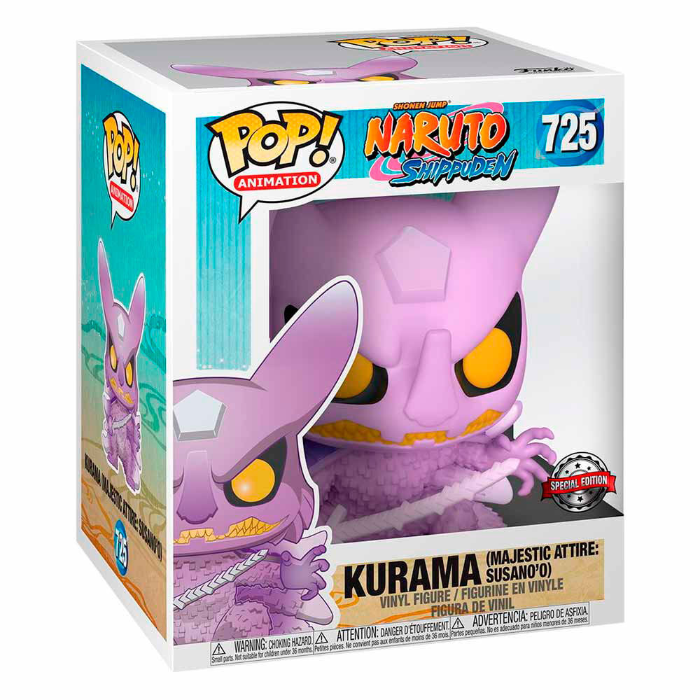 Figura Funko Pop! Naruto Shippuden Kurama Exclusiva #725