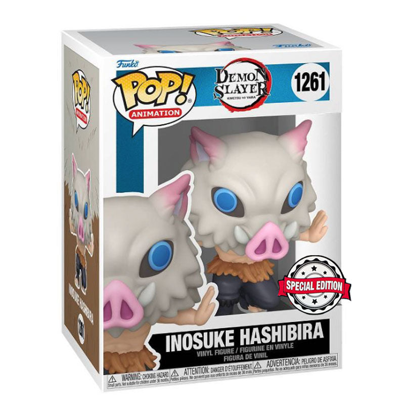 ¡Funko Pop! Demon Slayer Inosuke Hashibira Exclusivo #1261