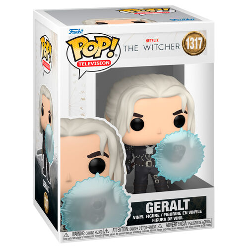 Figura Funko POP! de Geralt con escudo de The Witcher n.° 1317