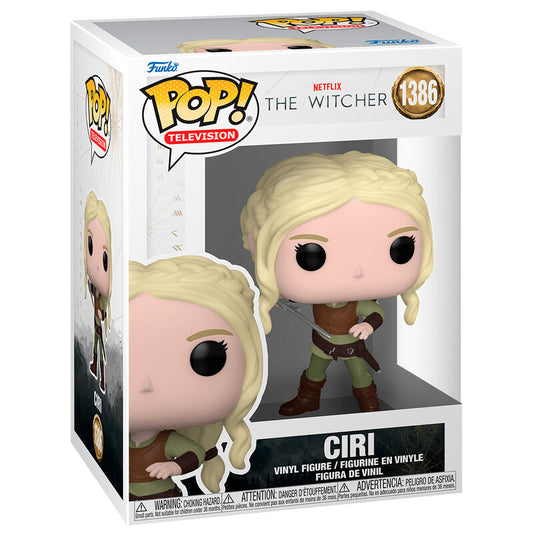 Figura Funko POP! de Ciri de The Witcher con espada n.° 1386