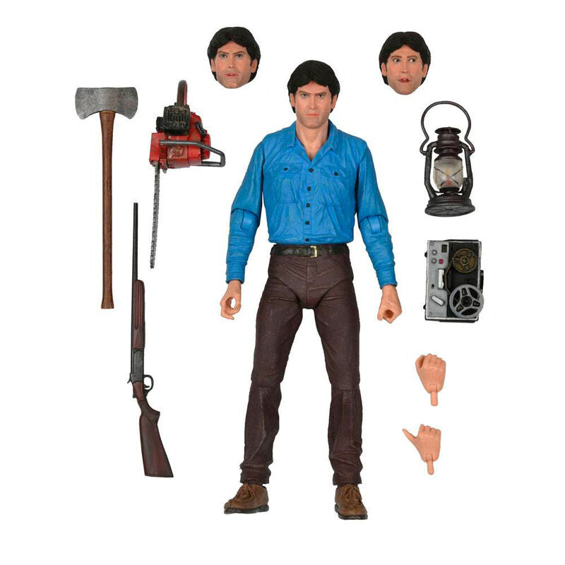Figura de Ash del 40 aniversario de Posesión Infernal de Neca de 18 cm