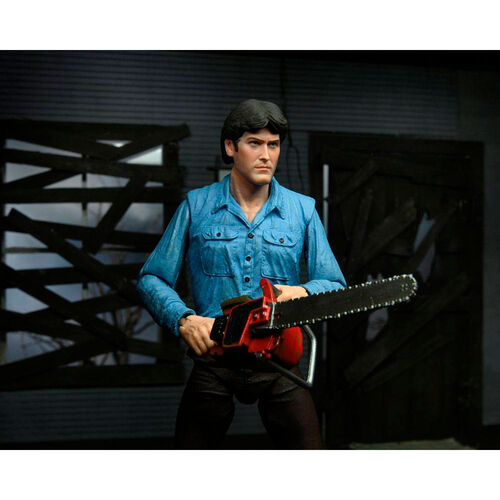 Figura de Ash del 40 aniversario de Posesión Infernal de Neca de 18 cm