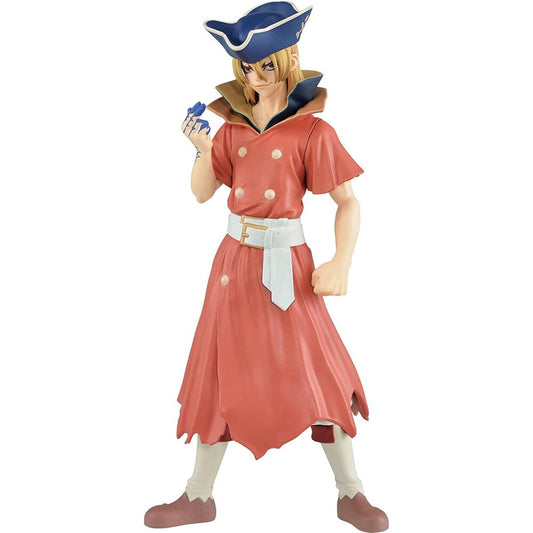 Figura Banpresto Dr. Stone Stone World Ryusui Nanami de 18 cm