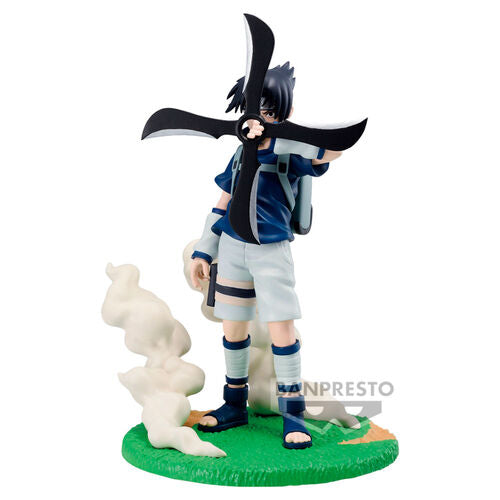 Banpresto Naruto Shippuden Memorable Saga Sasuke Uchiha Figure 12cm