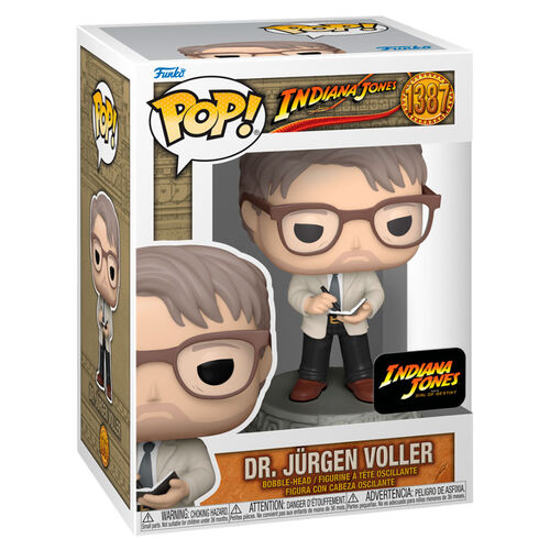 Funko POP! Películas Indiana Jones Dr. Jürgen Voller n.° 1387