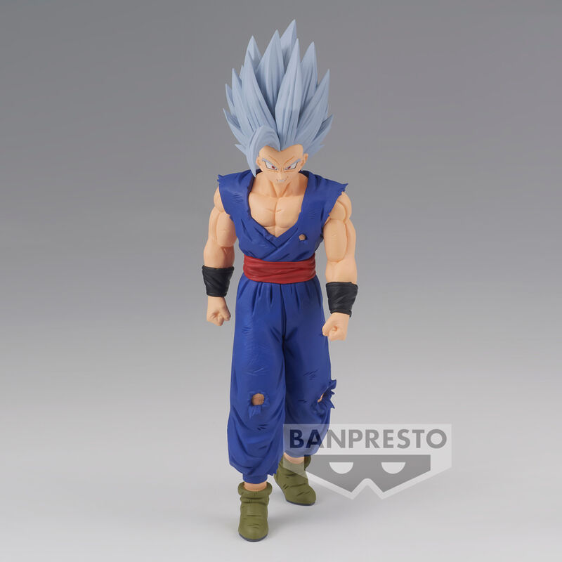 Figura de Son Gohan Beast de 19 cm de Banpresto Dragon Ball Super Super Hero Solid Edge Works