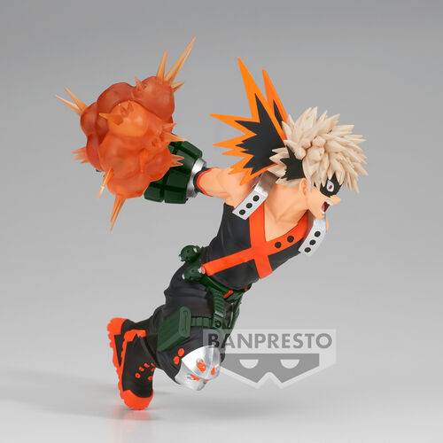 Figura de 13 cm de Banpresto Katsuki Bakugo Dynamight The Amazing Heroes My Hero Academia
