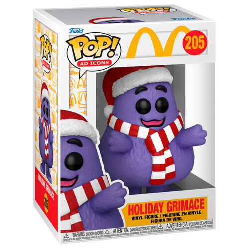 Iconos publicitarios Funko POP! de McDonald's con muecas navideñas