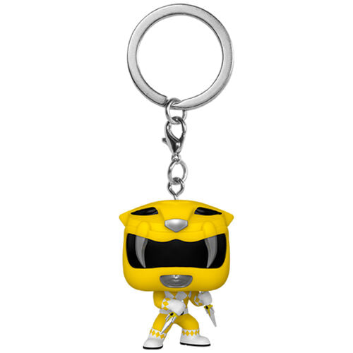 Figura Funko Pocket Pop! Power Rangers Ranger Amarillo 30.º Aniversario
