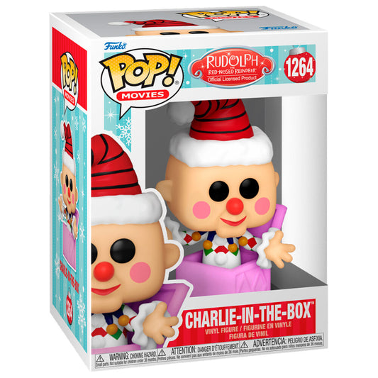 Películas Funko POP! Rodolfo el Reno de la Nariz Roja Charlie en la Caja #1264