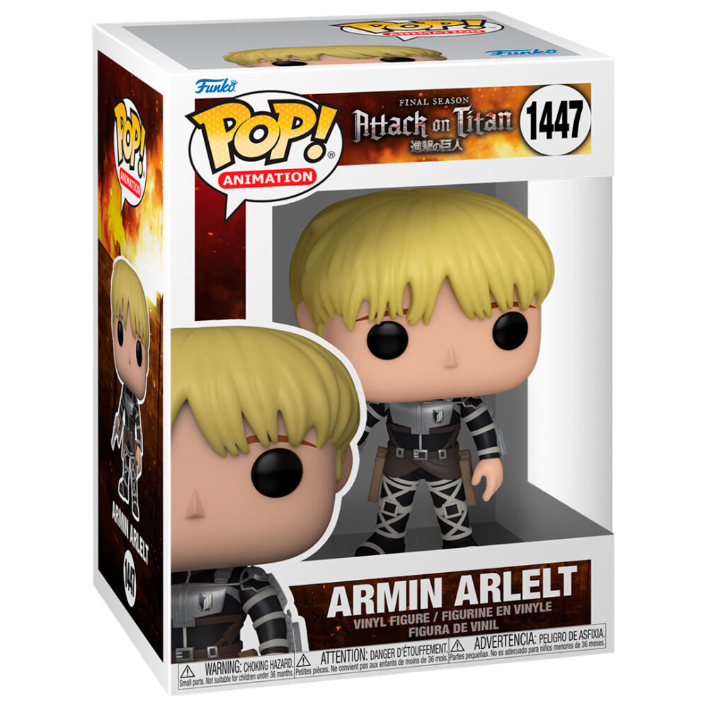 Figura Funko Pop! Ataque a los Titanes Armin Arlelt #1447