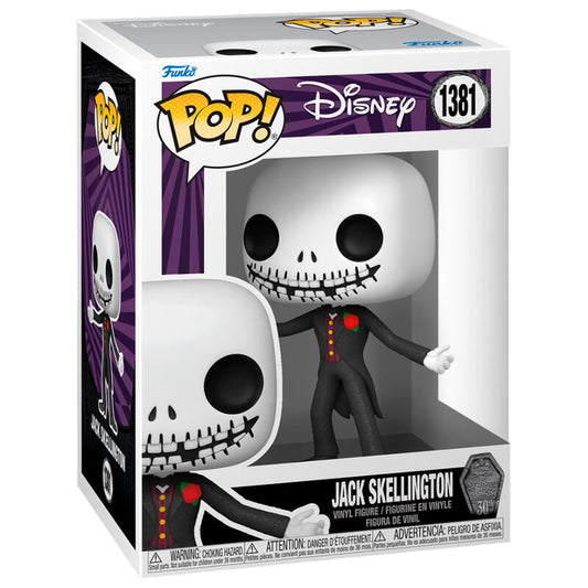 Funko Pop! Disney Pesadilla antes de Navidad 30.º aniversario Jack Skellington #1381