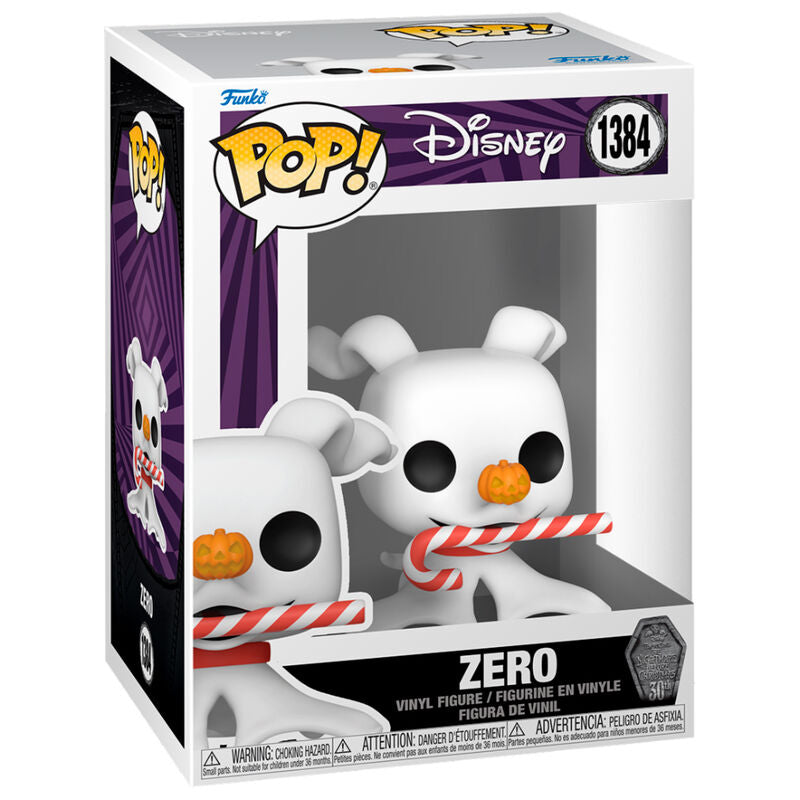 Funko Pop! Disney Pesadilla antes de Navidad 30.º aniversario Zero #1384