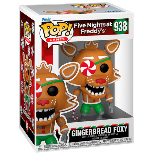 Figura de Foxy de jengibre de Five Nights at Freddy's #938 de Funko POP!