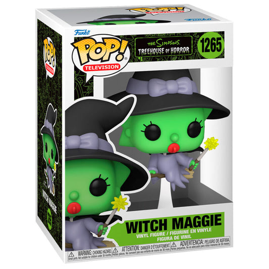 Figura Funko Pop! de Los Simpson: Maggie Bruja #1265