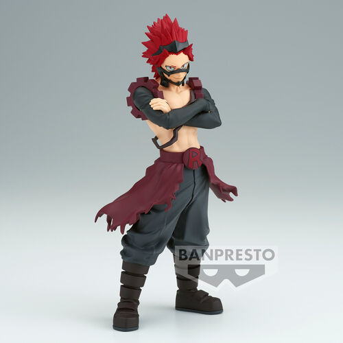 Figura de Banpresto Eijiro Kirishima Red Riot Age of Heroes My Hero Academia de 16 cm