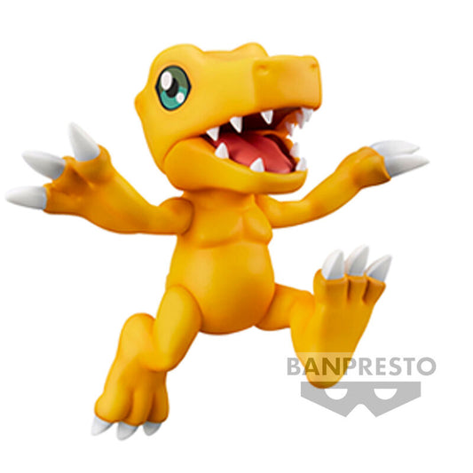 Figura de Agumon de 9 cm de Banpresto Digimon Adventure - Adventure Archives