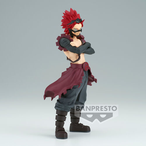 Figura de Banpresto Eijiro Kirishima Red Riot Age of Heroes My Hero Academia de 16 cm