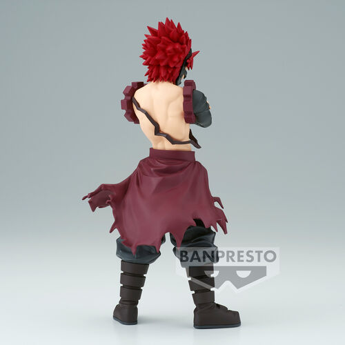 Figura de Banpresto Eijiro Kirishima Red Riot Age of Heroes My Hero Academia de 16 cm
