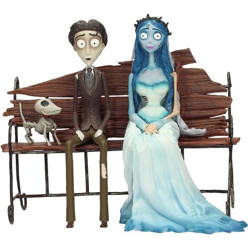 Sd Toys The Corpse Bride Emily and Victor Figure 15cm