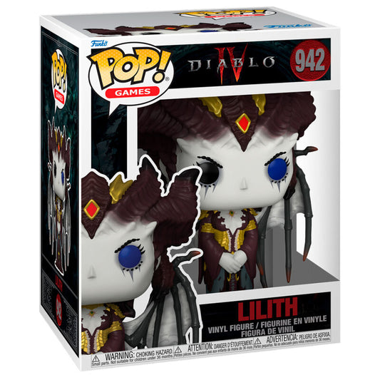 Figura Funko POP! Diablo IV Lilith de 15 cm (juegos n.° 942)